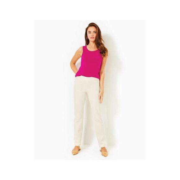 NWOT Lilly Pulitzer Declynn Bi-Stretch Slim Leg Pant - MSRP $138 - Picture 1 of 3